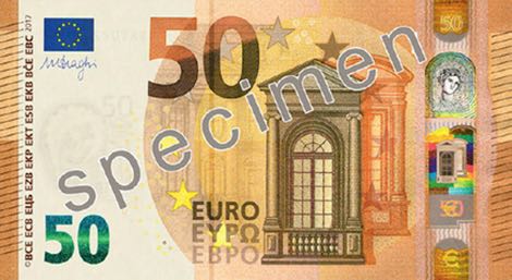 european monetary union ecb 50 euros 2017.00.00 b111 p23 f