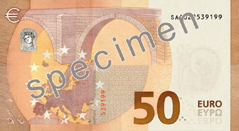 european monetary union ecb 50 euros 2017.00.00 b111 p23 r